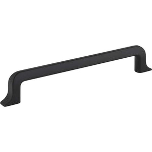 Jeffrey Alexander 839-160MB 160 mm Center-to-Center Matte Black Callie Cabinet Pull