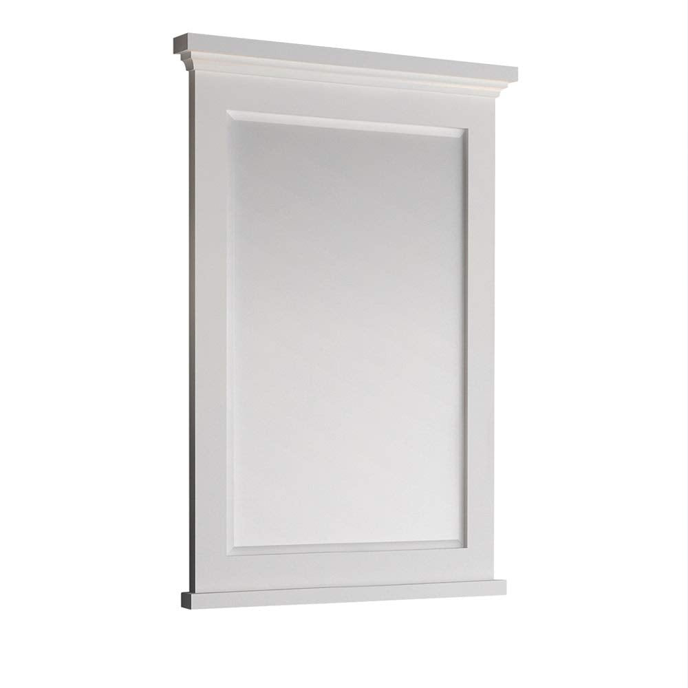 Fresca FMR2427WHM Fresca Windsor 27" Matte White Bathroom Mirror