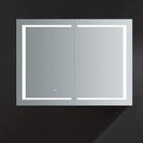 Fresca FMC024836 Fresca Spazio 48" Wide x 36" Tall Bathroom Medicine Cabinet w/ LED Lighting & Defogger
