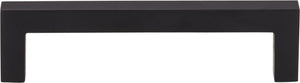 Elements 625-96MS 96 mm Center-to-Center Matte Silver Square Stanton Cabinet Bar Pull