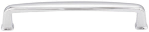 Jeffrey Alexander 1092-128DACM 128 mm Center-to-Center Gun Metal Square Milan 1 Cabinet Pull