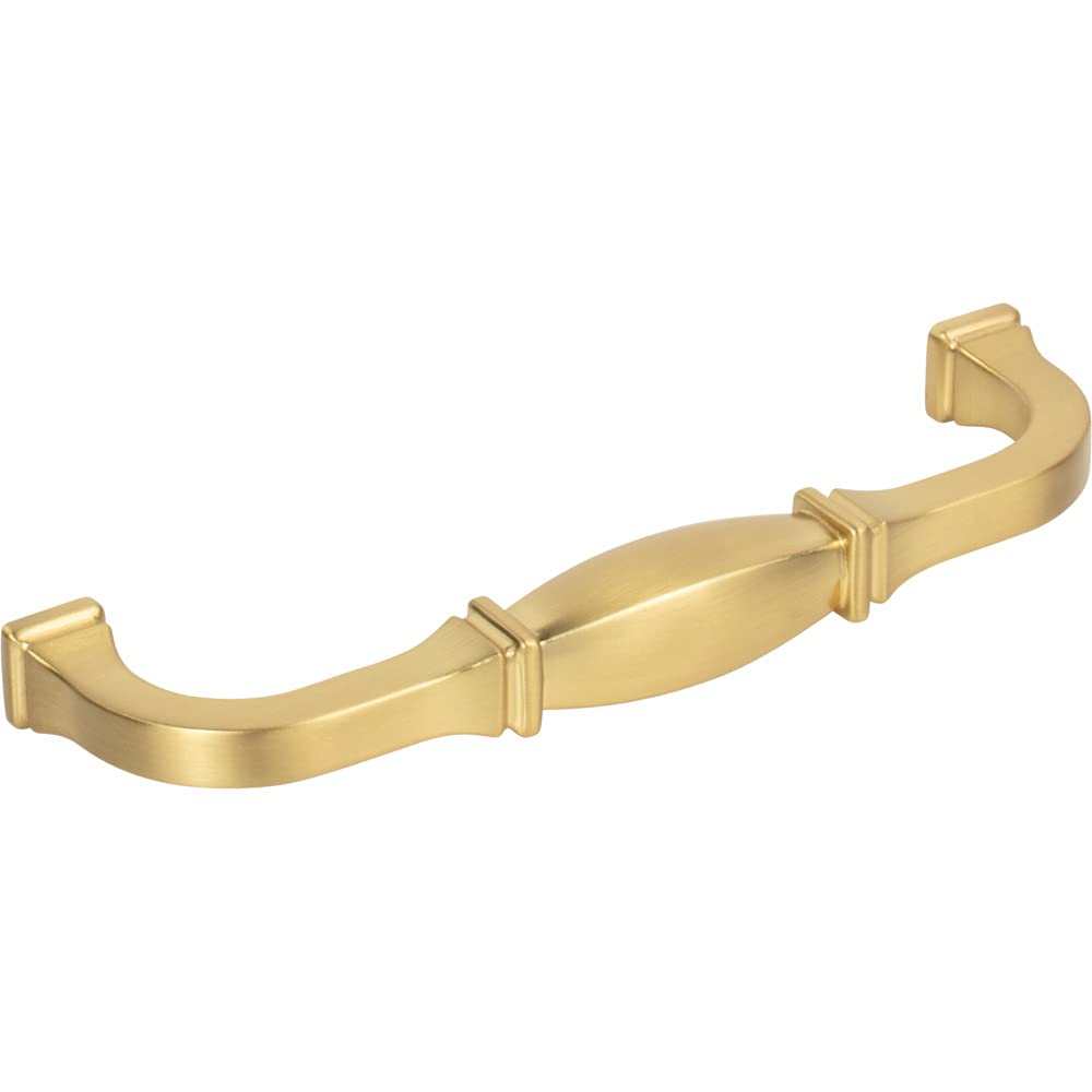 Jeffrey Alexander 278-128BG 128 mm Center-to-Center Brushed Gold Audrey Cabinet Pull