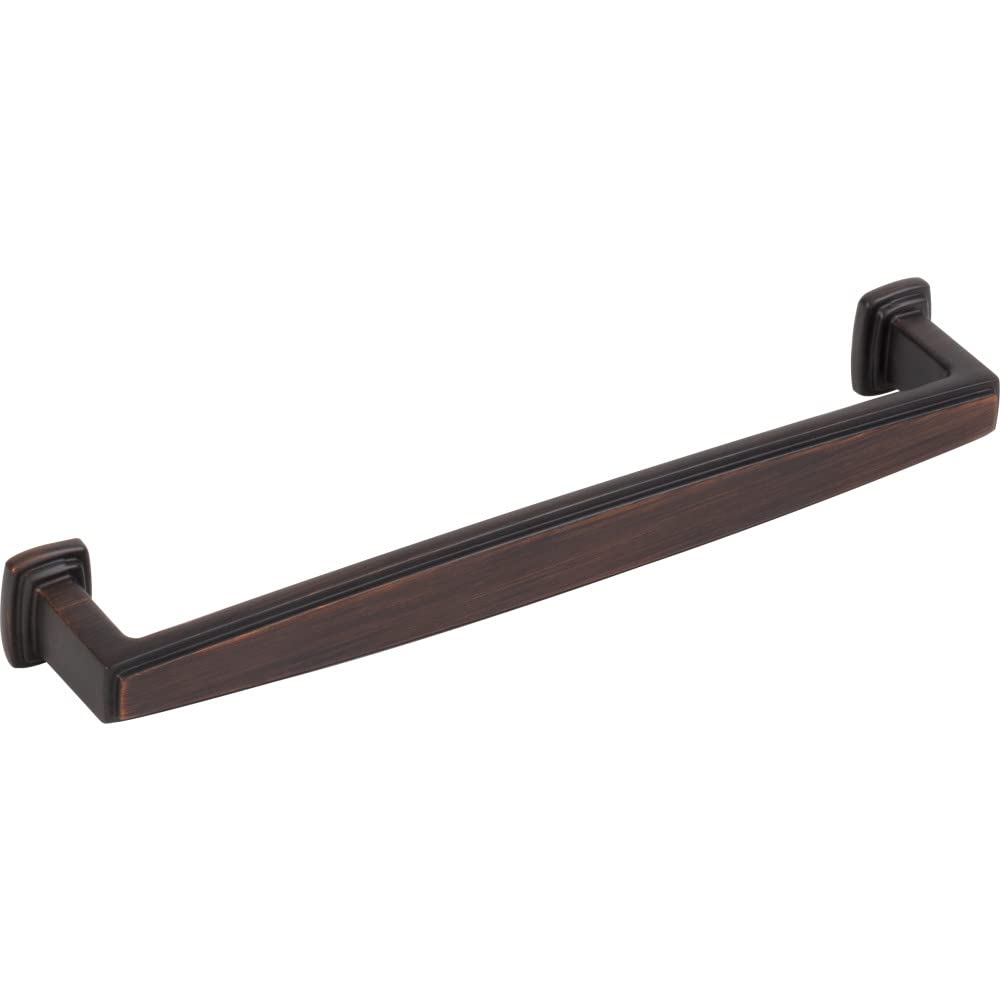 Jeffrey Alexander 171-160DBAC 160 mm Center-to-Center Brushed Oil Rubbed Bronze Richard Cabinet Pull