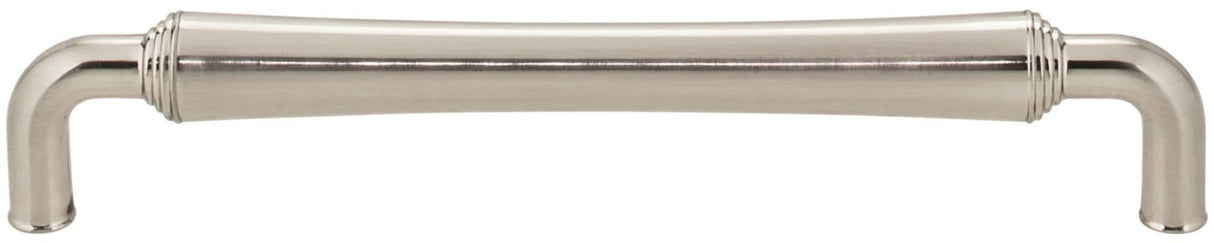 Jeffrey Alexander 537-160NI 160 mm Center-to-Center Polished Nickel Barrel Bremen 2 Cabinet Pull