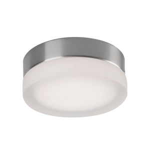 Kuzco FM3506-BN BEDFORD 6" FM Brushed Nickel/Frosted 120V ELV LED 3000K 90CRI 13W