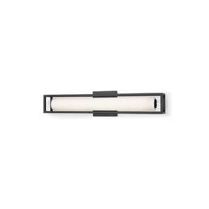 Kuzco WS83421-BK LED BOX RD WS S BLACK WH GLASS