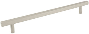 Jeffrey Alexander 845-12MB 12" Center-to-Center Matte Black Square Dominique Appliance Handle