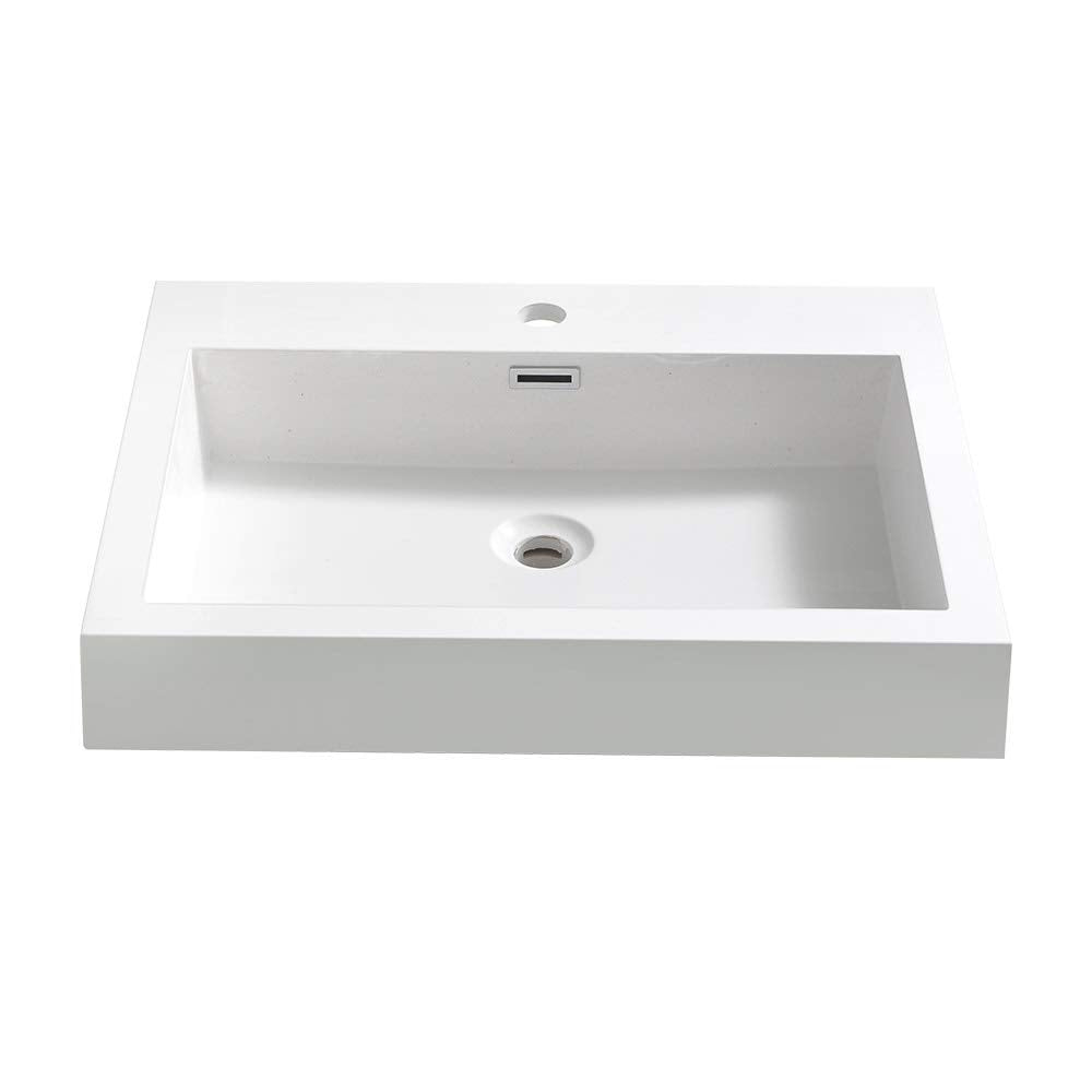 Fresca FVS8058WH Fresca Alto 23" White Integrated Sink / Countertop