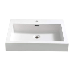 Fresca FVS8058WH Fresca Alto 23" White Integrated Sink / Countertop