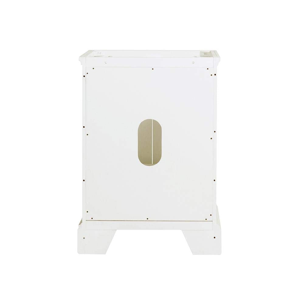 Fresca FCB2424WHM Fresca Windsor 24" Matte White Traditional Bathroom Cabinet