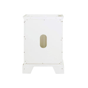 Fresca FCB2424WHM Fresca Windsor 24" Matte White Traditional Bathroom Cabinet