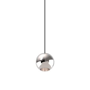 Kuzco PD15302-CH EXO 2" PD Chrome 120V TRIAC/ELV LED 3000K 90CRI 7W