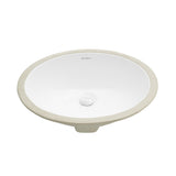 Monaco 18 Oval Under-Mount Bathroom Sink