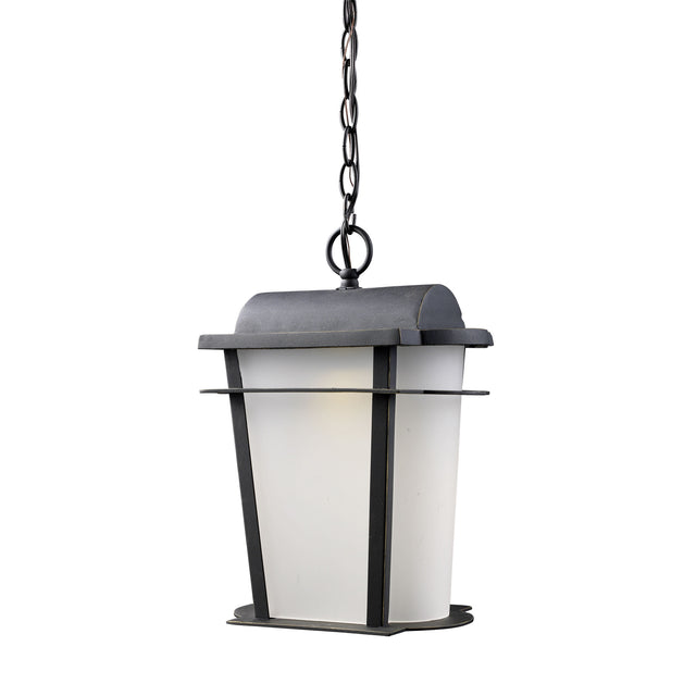 Elk 43007/1 Hamilton Ridge 16'' High 1-Light Outdoor Sconce - Weathered Charcoal