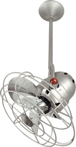 Matthews Fan BD-BN-MTL Bianca Direcional ceiling fan in Brushed Nickel finish with metal blades.