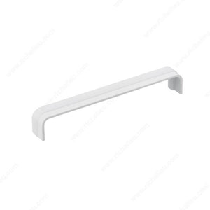 Richelieu 1532160195 Modern Metal Pull - 1532, Brushed Nickel, 6 5/16 in, 6 17/32 in