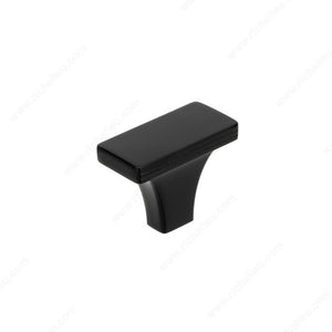 Richelieu BP267840900 Modern Metal Knob - 2678, Matte Black