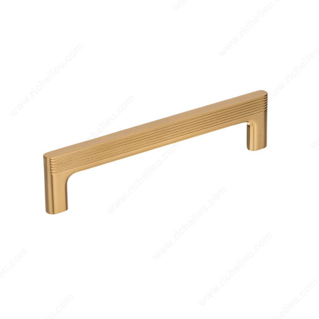 Richelieu BP267896CHBRZ Modern Metal Pull - 2678, Champagne Bronze, 3 25/32 in, 4 1/4 in