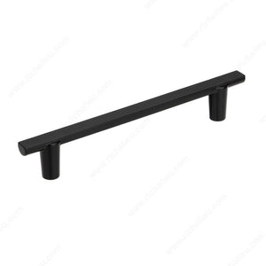 Richelieu BP267496900 Modern Metal Pull - 2674, Matte Black, 3 25/32 in, 5 5/16 in