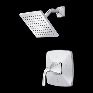 Bronson 1-Handle Shower Only Trim in Polished Chrome