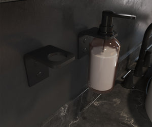 Swanstone Odile Suite Bottle Holder in Matte Black - Pack of 2 BH10045090.340
