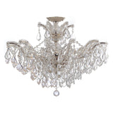 Maria Theresa 6 Light Spectra Crystal Polished Chrome Semi Flush Mount 4439-CH-CL-SAQ_CEILING