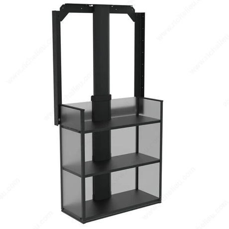 Granberg 840SB-ETL-040-07 VERTI 840 (SB) - Electric Lift for Upper Cabinets (Min. Height 33.5" / 850 mm), Anthracite, 15 3/4 in