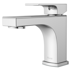 Pfirst Modern Single Control Faucet in Polished Chrome