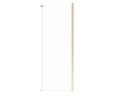 MAAX 137422-900-343-000 Odyssey SC Return Panel for 32 in. Base in Clear glass in Brushed Gold