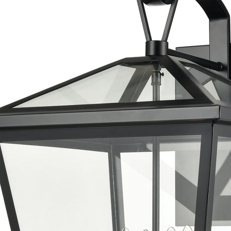 Elk 45473/4 Main Street 23'' High 4-Light Outdoor Sconce - Black