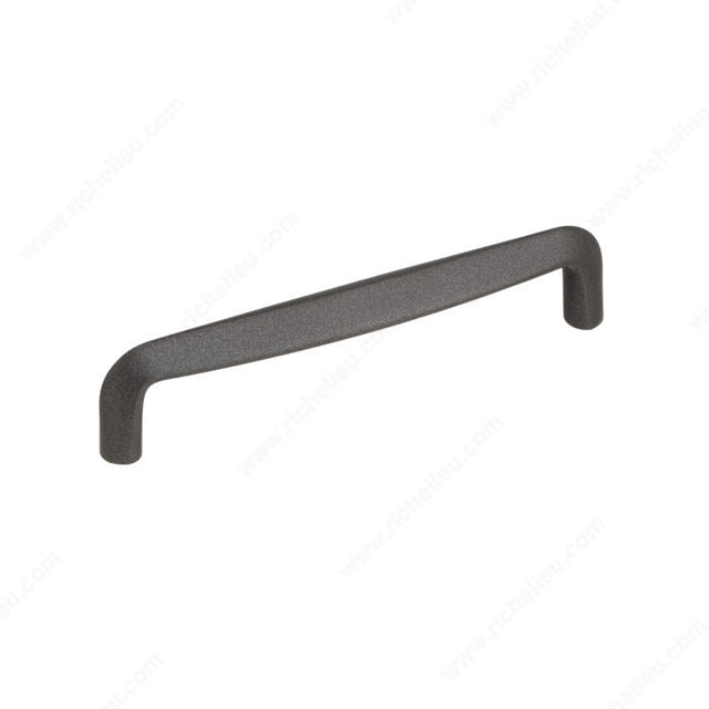 Richelieu BP738596107 Modern Metal Pull - 7385, Orion Gray, 3 25/32 in, 4 3/16 in