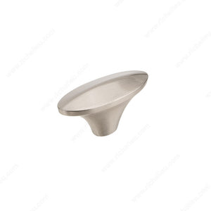 Richelieu BP738550195 Modern Metal Knob - 7385, Brushed Nickel
