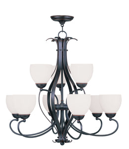 Brookside Collection 9 Light Olde Bronze Chandelier (4769-67)