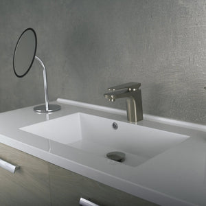 DAX Brass Single Handle Bathroom Faucet, Brushed Nickel DAX-805A-BN
