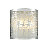 Elk 46291/2 Hooper 8'' High 2-Light Outdoor Sconce - Silver