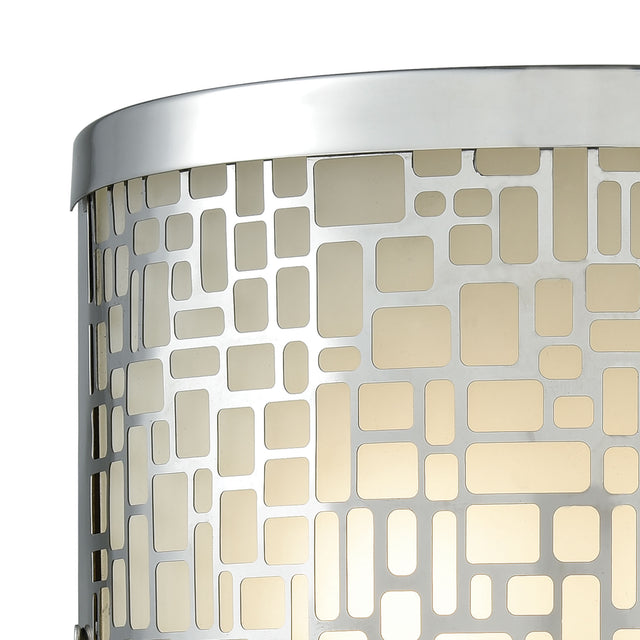 Elk 46291/2 Hooper 8'' High 2-Light Outdoor Sconce - Silver