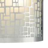 Elk 46291/2 Hooper 8'' High 2-Light Outdoor Sconce - Silver