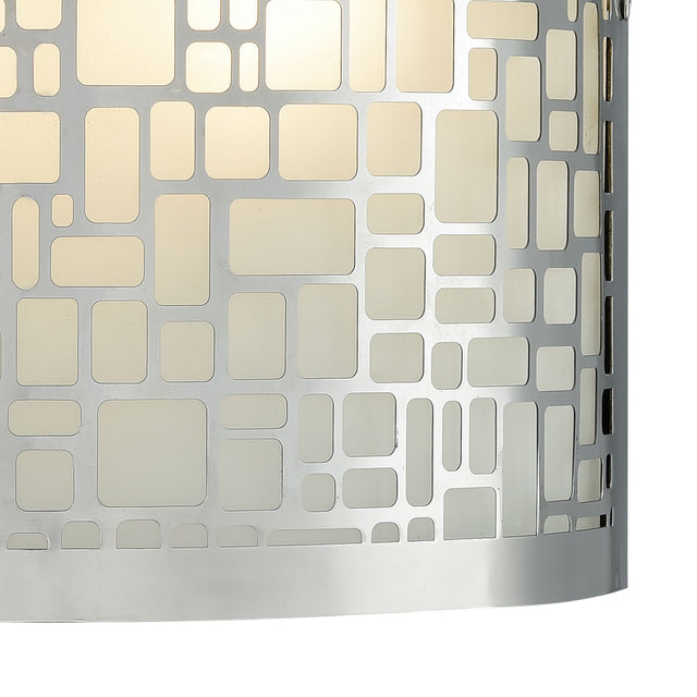 Elk 46291/2 Hooper 8'' High 2-Light Outdoor Sconce - Silver
