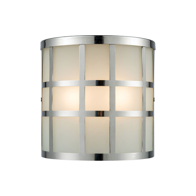 Elk 46292/2 Hooper 8'' High 2-Light Outdoor Sconce - Silver