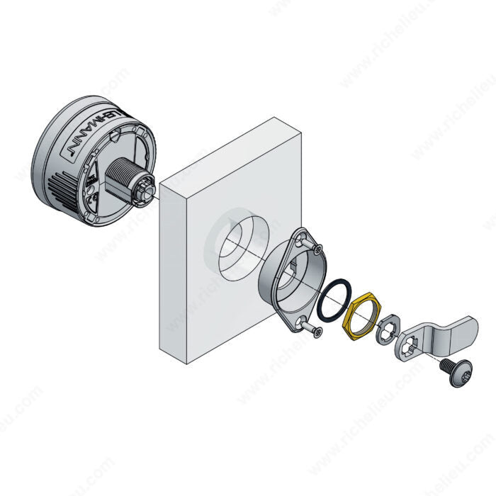 Lehmann 4018900 GIRO RFID Electronic Lock