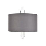 Elk 46590/2 Crystal Falls 14'' High 2-Light Sconce - Satin Nickel