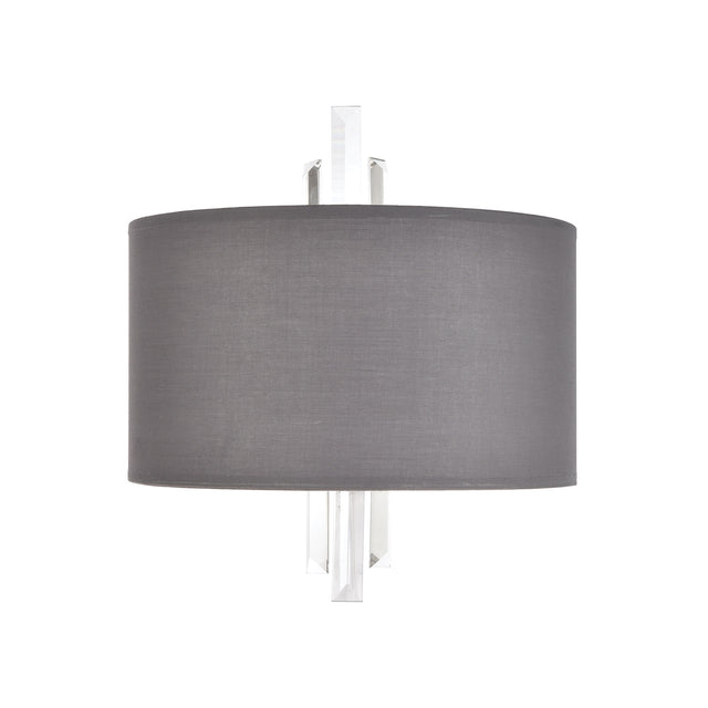 Elk 46590/2 Crystal Falls 14'' High 2-Light Sconce - Satin Nickel