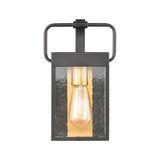 Elk 46680/1 Knowlton 12'' High 1-Light Outdoor Sconce - Matte Black