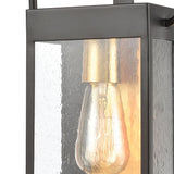 Elk 46680/1 Knowlton 12'' High 1-Light Outdoor Sconce - Matte Black