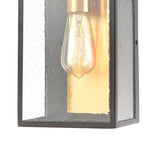 Elk 46681/1 Knowlton 14'' High 1-Light Outdoor Sconce - Matte Black