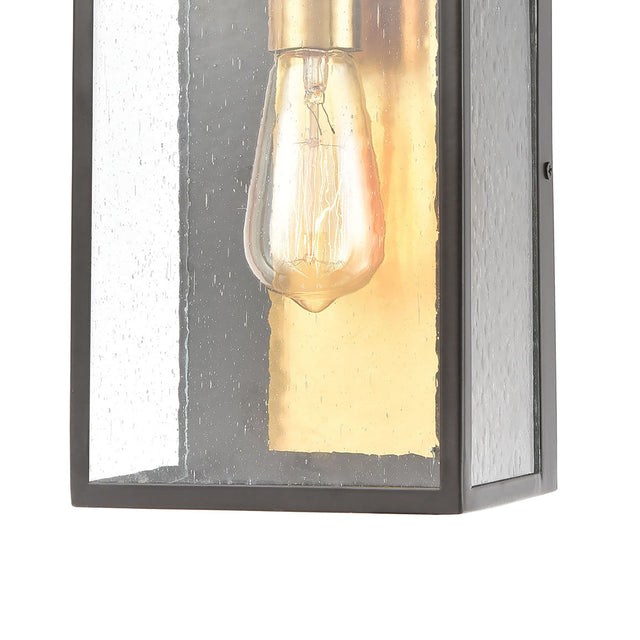 Elk 46681/1 Knowlton 14'' High 1-Light Outdoor Sconce - Matte Black