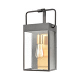 Elk 46682/1 Knowlton 17'' High 1-Light Outdoor Sconce - Matte Black