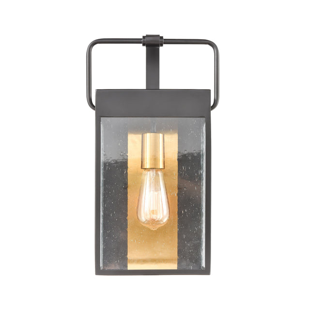 Elk 46682/1 Knowlton 17'' High 1-Light Outdoor Sconce - Matte Black
