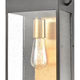 Elk 46682/1 Knowlton 17'' High 1-Light Outdoor Sconce - Matte Black