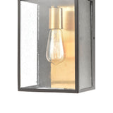 Elk 46682/1 Knowlton 17'' High 1-Light Outdoor Sconce - Matte Black